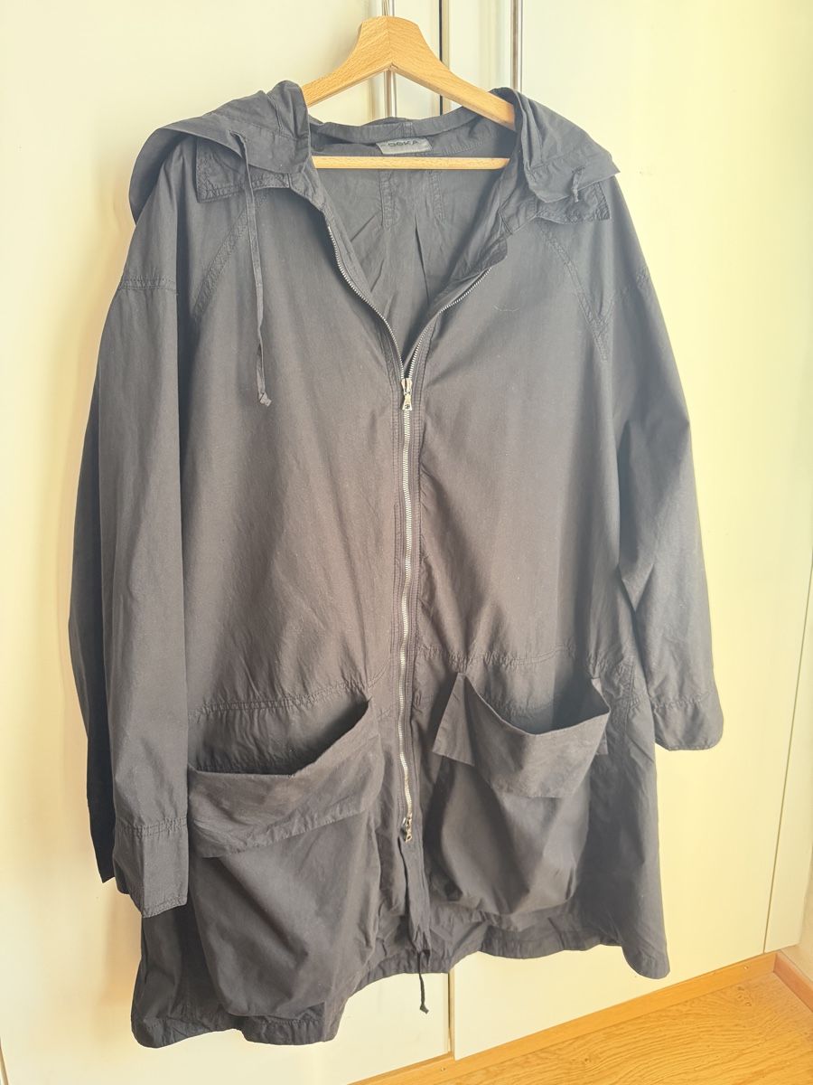 Oska Giacche: Veste OSKA noir taille 3 avec capuche 100% coton – Usato da Prangins venduto da Leelou11 1