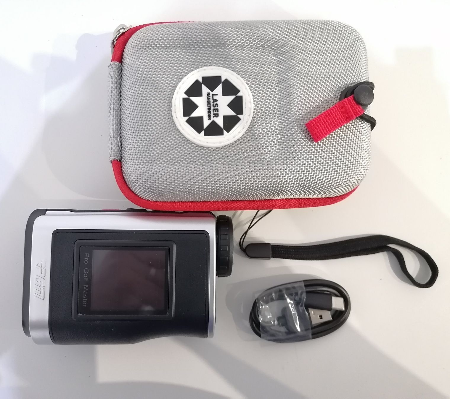 Misurare: Golf Laser Range Finder, PGM Pro Golf Master, fabrikneu – Nuovo e nell'imballaggio originale da Unterengstringen venduto da Tnovus 3