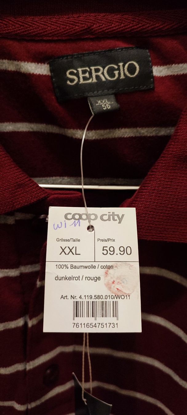 Maglioni & Felpe: Herren Pullover mit Kragen gr.56 – Nuovo (secondo la descrizione) da Biel/Bienne venduto da ruggi03 4