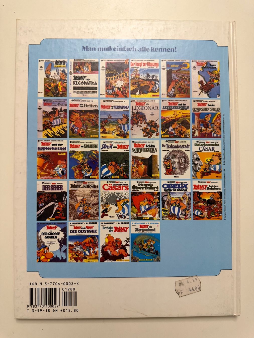 Fumetti: Grosser Asterix Band II - Hardcover – Usato da Münsingen venduto da Ganjam 2