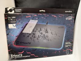 Speedlink Enmate RGB Mauspad mit Induktionsladegerät neu