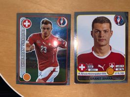 Panini Euro 2016 Star Edition - Shaqiri & Xhaka - 95 & 112