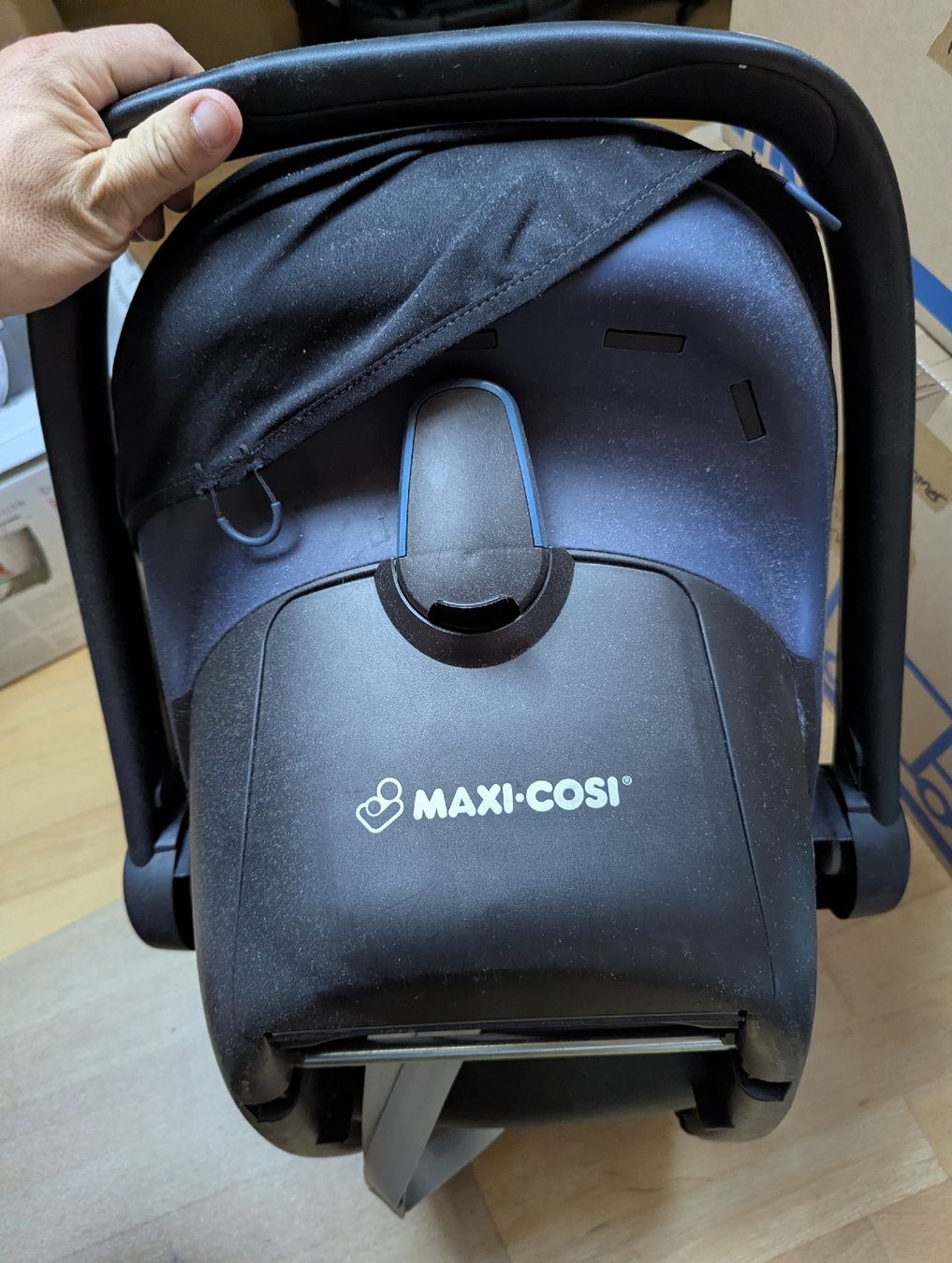 Maxi-Cosi Seggiolini per auto: Maxi-Cosi Pebble Pro i-Size Babyschale blau – Usato da Winterthur venduto da pbl187 2