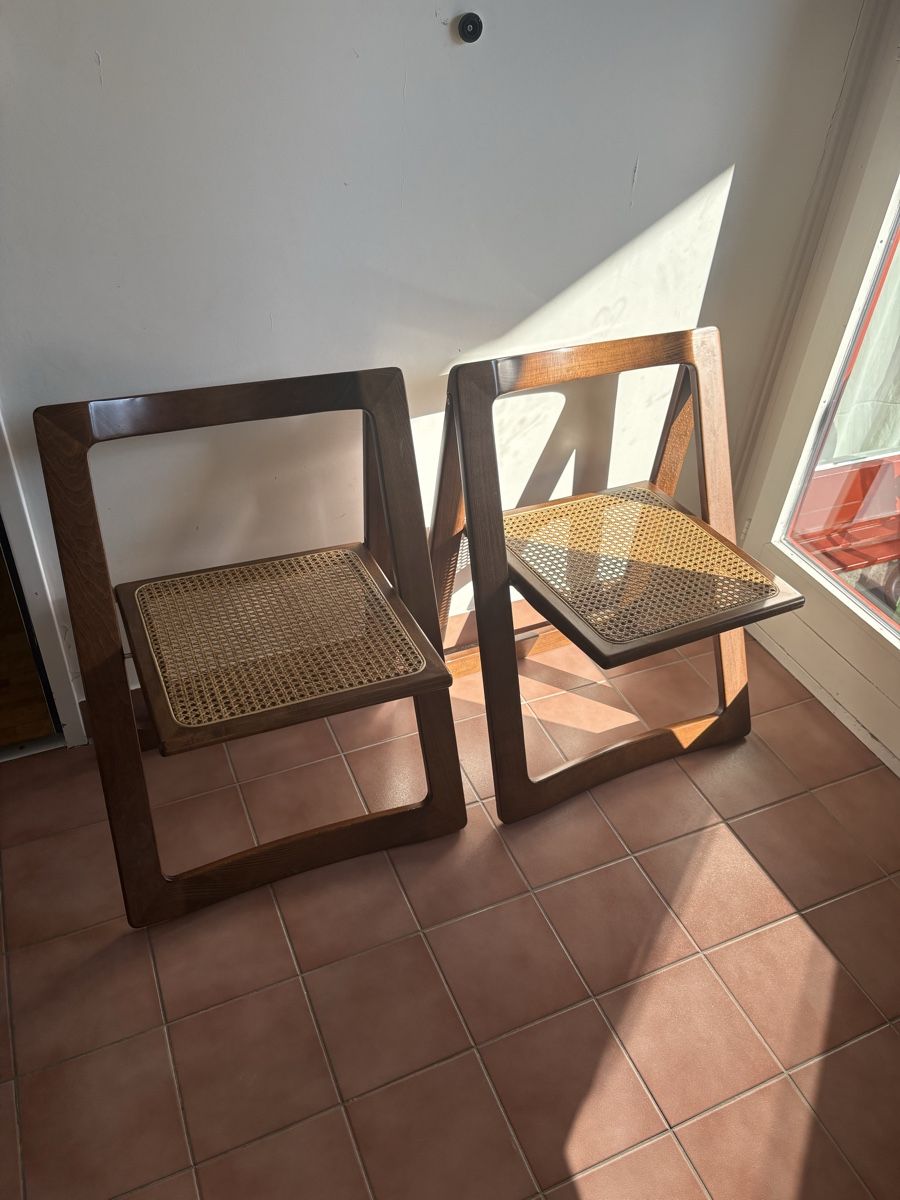 Sedie: Rare paire des chaises pliables design – Usato da petit lancy venduto da FerreiraLuis 9