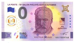 FRANCE 2025 Billet souvenir Or Victor Hugo – Salon automne