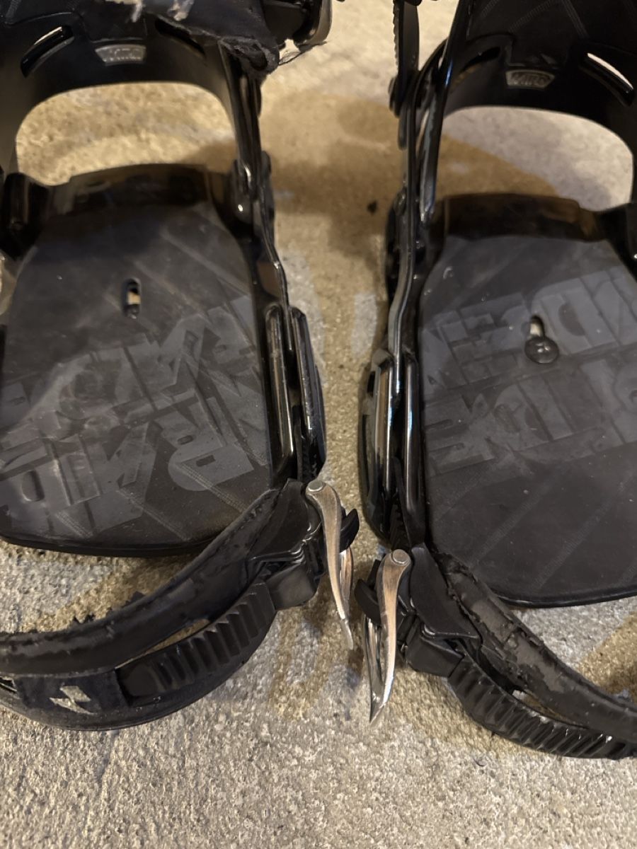 Board: Snowboard Bindungen, Bindings Gr. M – Usato da Schliern b. Köniz venduto da amo_lln9 5