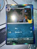 Pokemon Karte Zweilous 098/128 Celebrations Holo Zustand