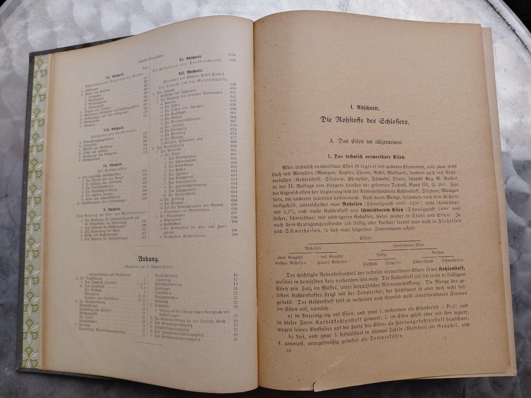 Bücher: Altes Buch:   Das Schlosser-Handwerk – Gebraucht aus Münchenstein von Backstube 2