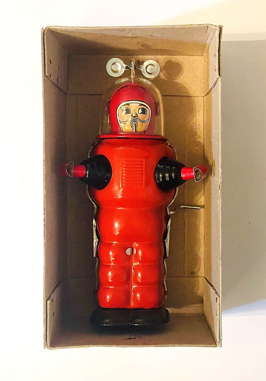 Giocattoli: Blech Roboter Moon Explorer Schylling Retro-Spielzeug – Usato da Duggingen venduto da nad_6yzh 5