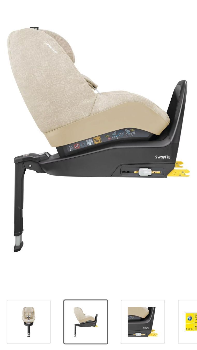 Maxi-Cosi Auto-Kindersitze: Maxi-Cosi 2way Pearl "nomad sand" inklusive BASIS – Gebraucht aus Aarau von erchels 3