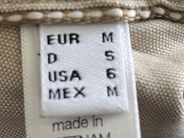 Mango Camicette: Hemdbluse MANGO kurzarm beige Grösse M Baumwolle neu – Nuovo e nell'imballaggio originale da Felben-Wellhausen venduto da begean 3