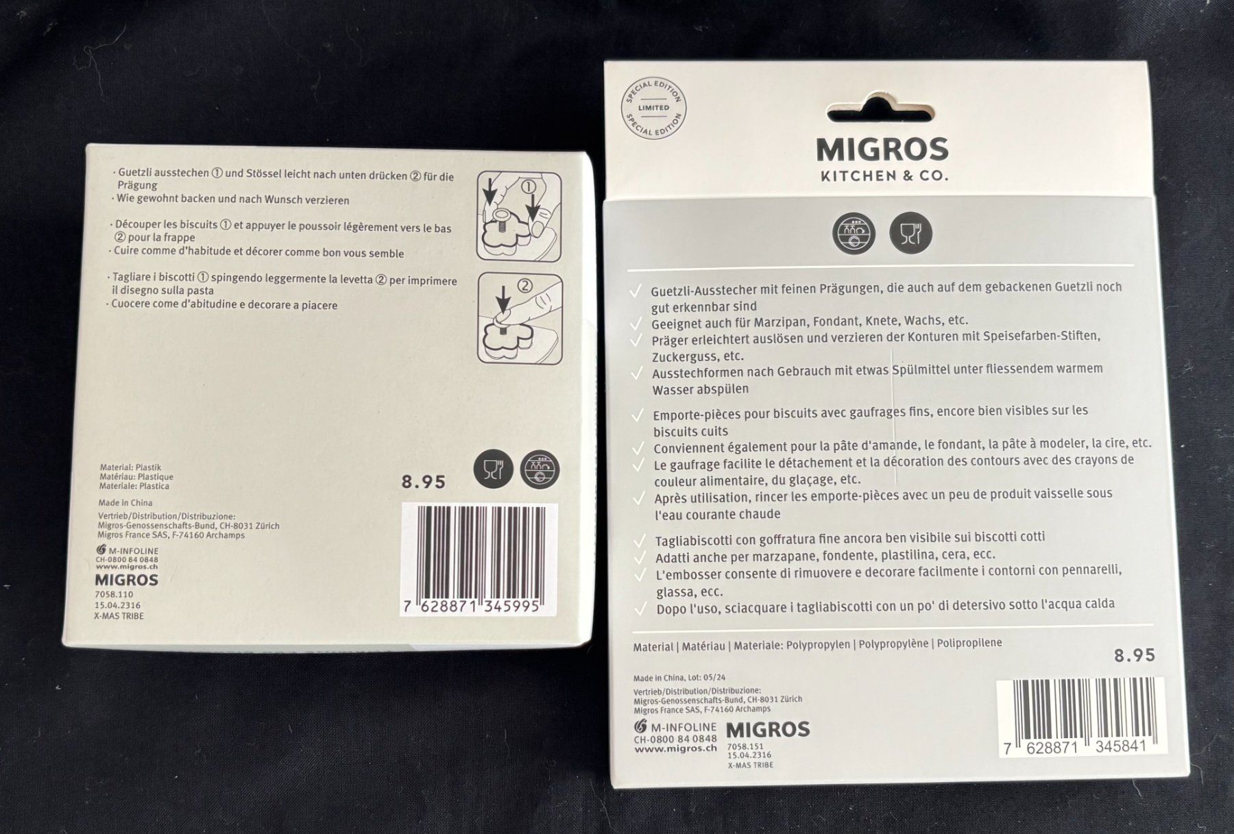 Migros Moules à gâteaux: Back Set von Migros - NEU – Neuf avec emballage d'origine à Rheinfelden par sabine0101 4