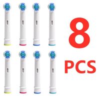 8 x têtes de brosse à dents