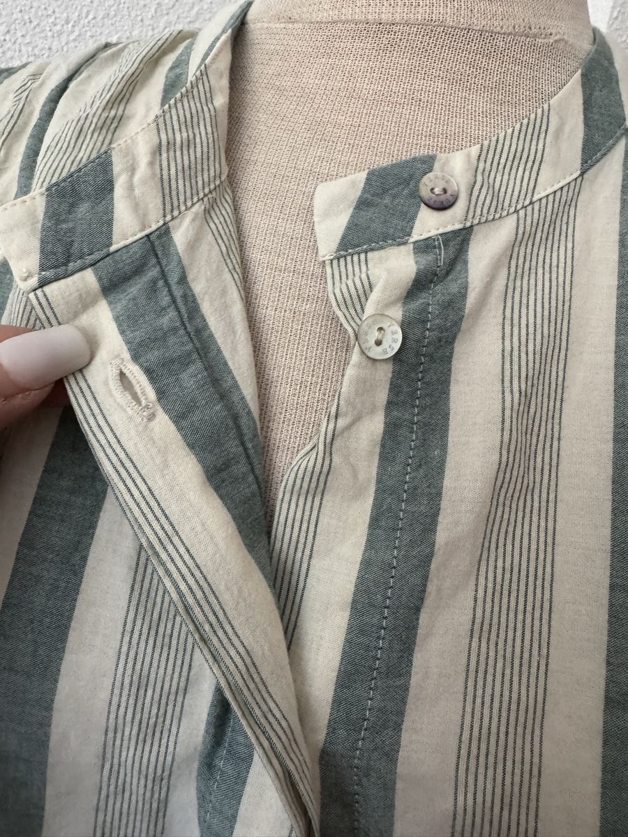 Blusen: Chemisier rayé YERSE,  taille S, coton et kapok – Neu (gemäss Beschreibung) aus Morges von sandy069 4