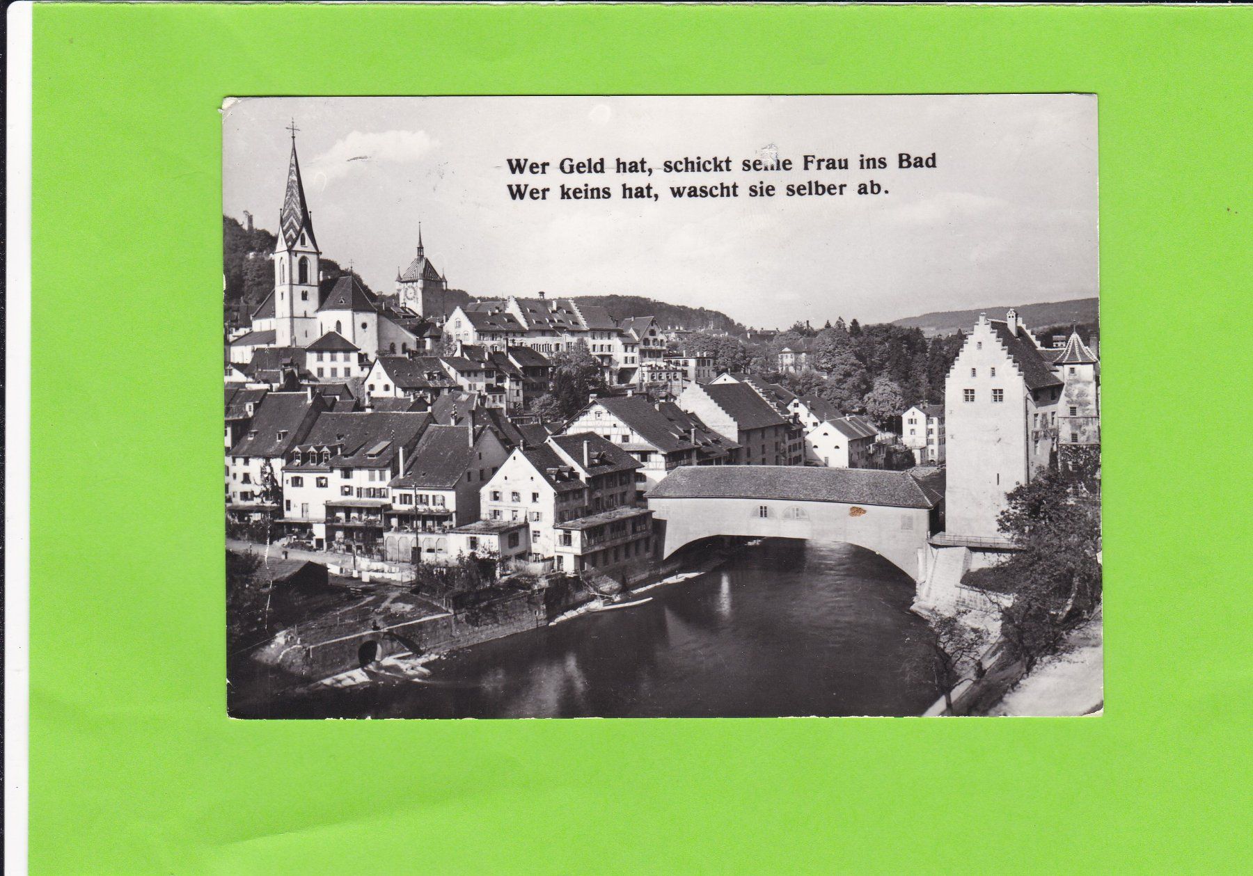Cartoline postali: Baden-Altstadt – Usato da St. Peterzell venduto da neckertal