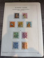 Schweizer Briefmarken Pro Juventute 1987/88, komplett
