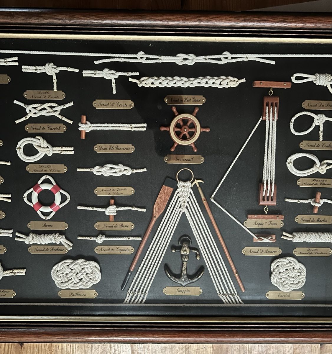 Poster & Bilder: Knotentafel Maritimes Bild Schiff Meer  – Gebraucht aus Sevelen von Ritiplampi 2