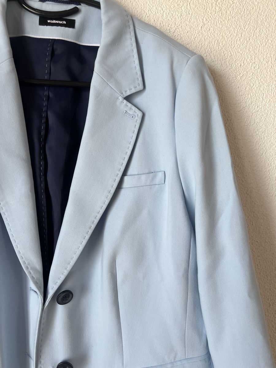 Giacche: Wunderschöner, hellblauer Blazer von Walbusch, Grösse 38 / 4 – Nuovo (secondo la descrizione) da Langenthal venduto da Alperose_5 2