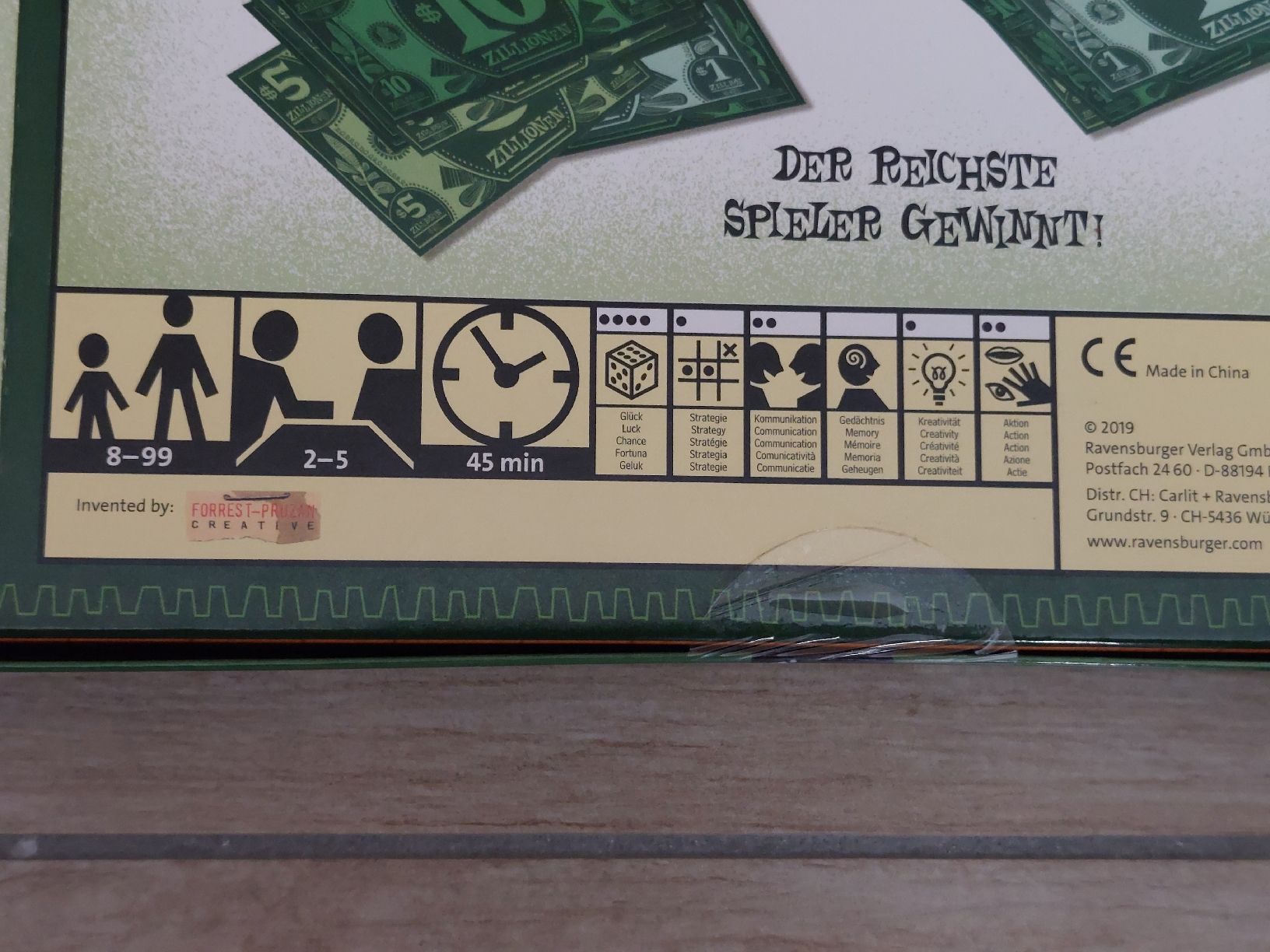 Ravensburger Spiele: Big Money von Ravensburger – Neu (gemäss Beschreibung) aus Zetzwil von lanst08 2