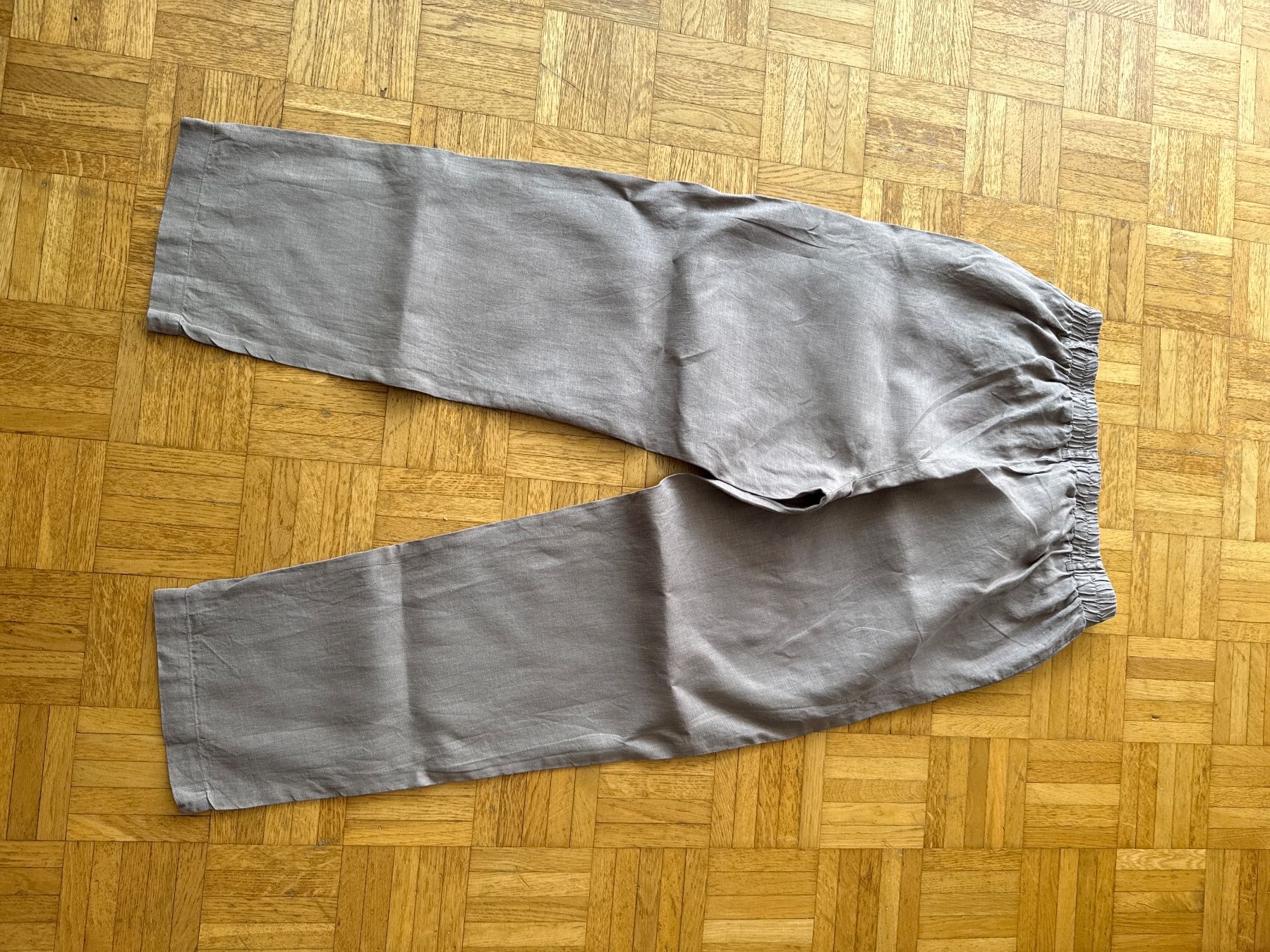 Nile Pantaloni: Leinenhose Nile beige Gr. M – Usato da Winterthur venduto da britsi 4