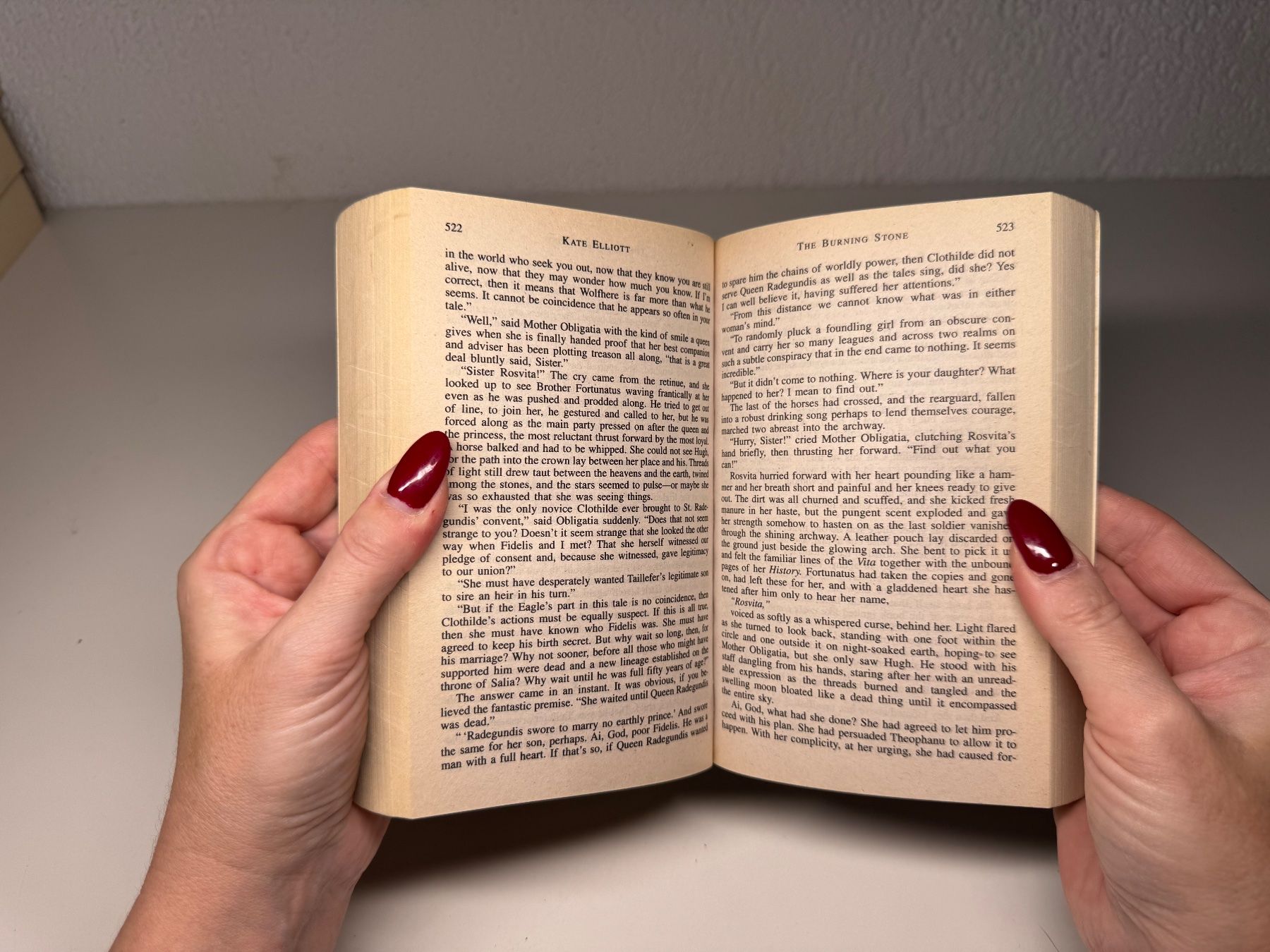 Libri: NOVEL: Kate Elliot, The Burning Stone – Usato da Grosswangen venduto da English_books 8