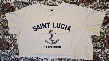 Extrabreites beiges TShirt 'Saint Lucia'