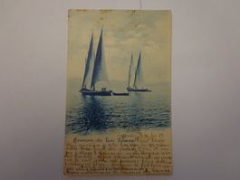 Antike Postkarten Ansichtskarten Schweiz Lac Leman Genfersee