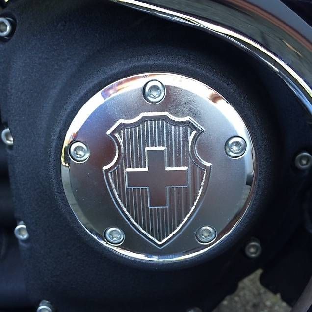 Harley-Davidson Chopper: Wunderschöne Harley-Davidson Wide-Glide aus erster Hand – Usato da Thun venduto da Oldtimer3 4