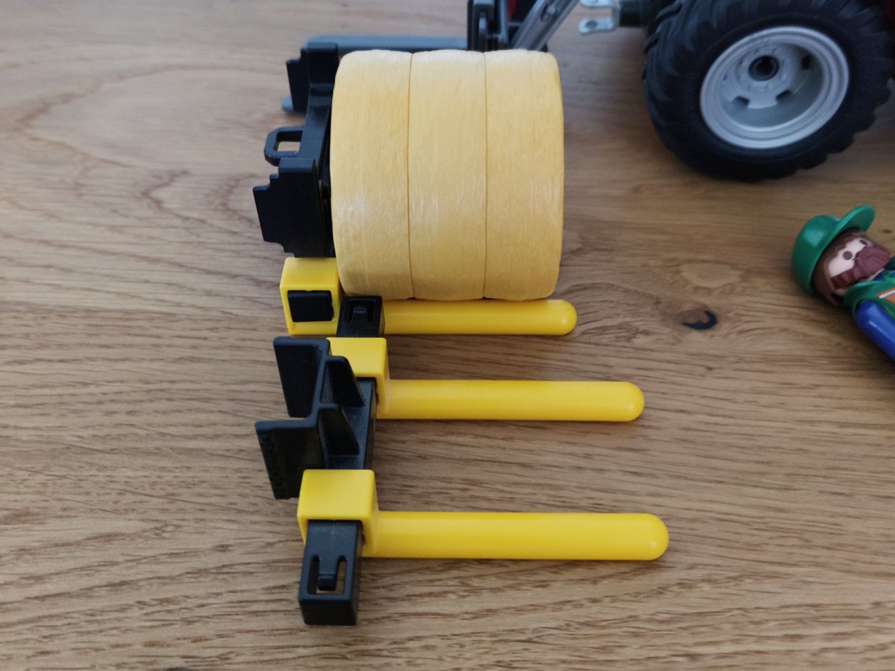 Playmobil Giocattoli: Playmobil Traktor, Heuballen, Schneepflug – Usato da Meilen venduto da FAVALLID 5