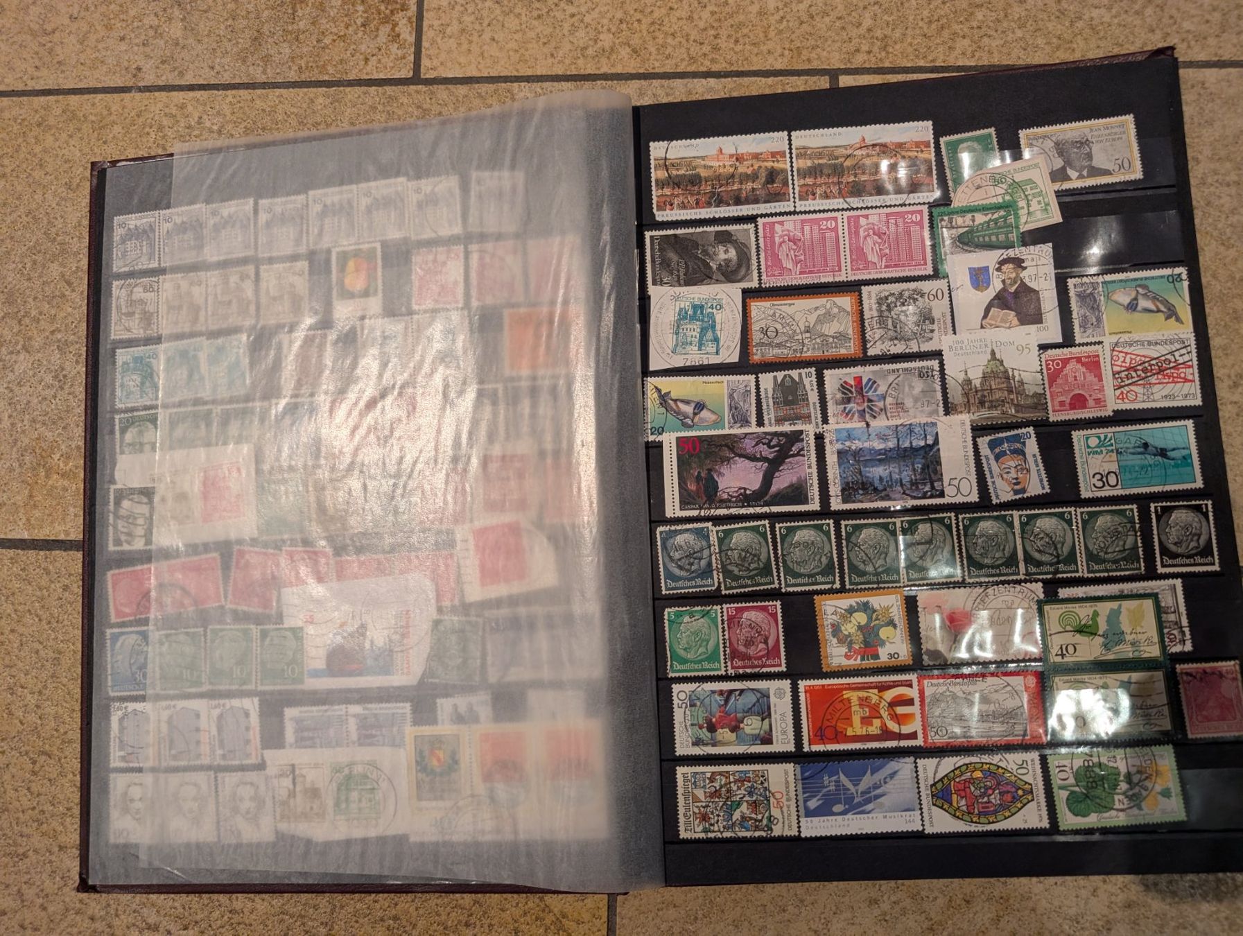Tutti i francobolli: Briefmarken und Postkarten aus Deuschland – Usato da Besenbüren venduto da ram_z8pp