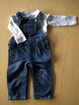 Baby Jeans-Latzhose  Gr. 74