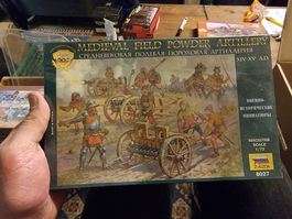 Zvezda Mittelalterliche Artillerie 1/72 OVP (x)