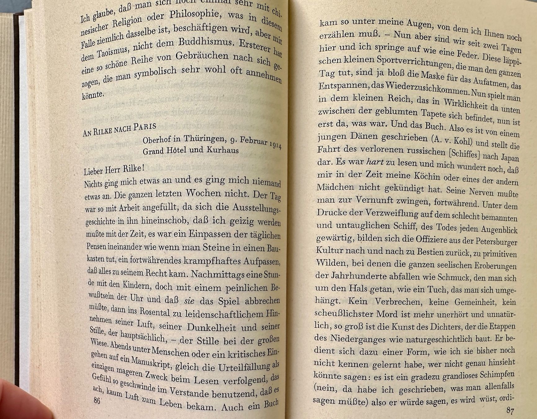 Bücher: Rainer Maria Rilke, Katharina Kippenberg: Briefwechsel – Gebraucht aus Zürich von allp 4