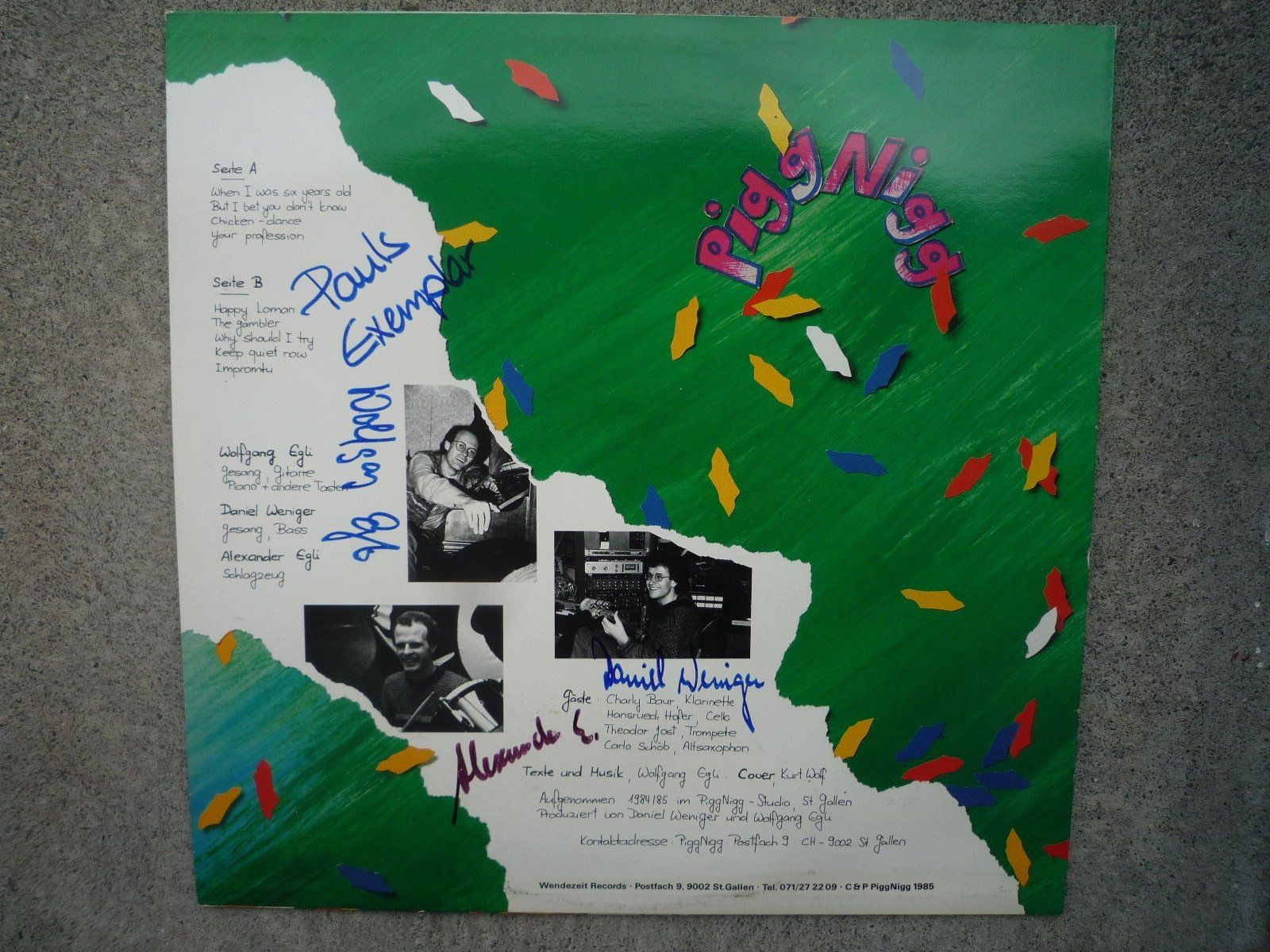 Dischi in vinile: Schallplatte LP von Pigg Nigg – Usato da St. Gallen venduto da Gartenfreund 1