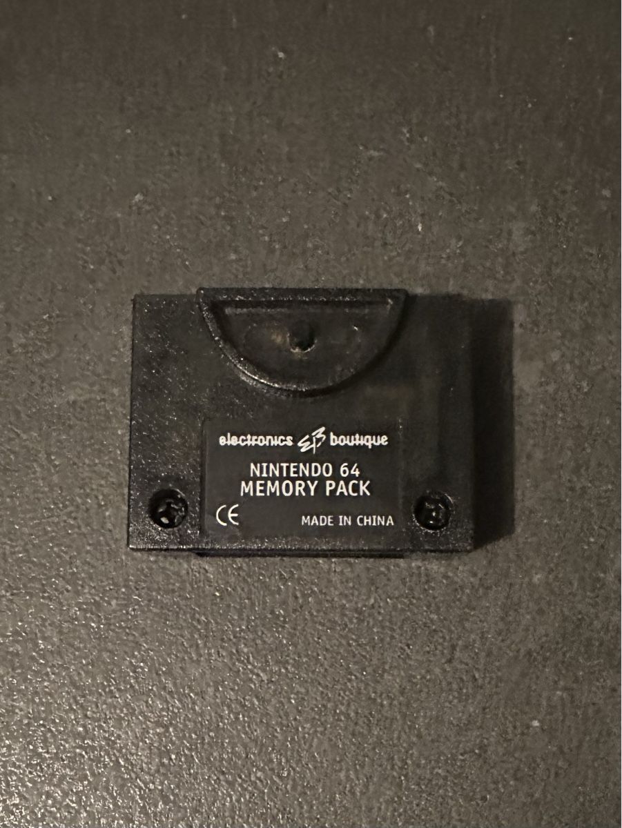 Schede di memoria: N64 Memory Card für Nintendo 64 – Usato da Kestenholz venduto da Naruto_01 1