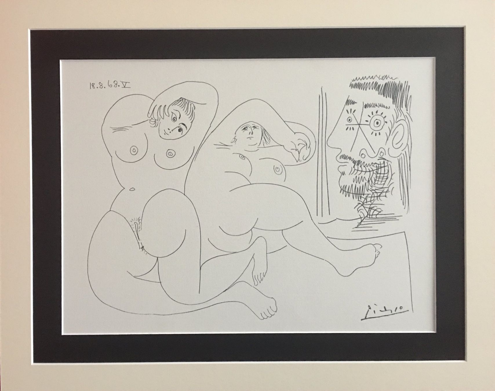 Grafica & Litografie: Pablo Picasso      "Erotische Lithographie" – Usato da Nennigkofen venduto da Sommersonnen 1