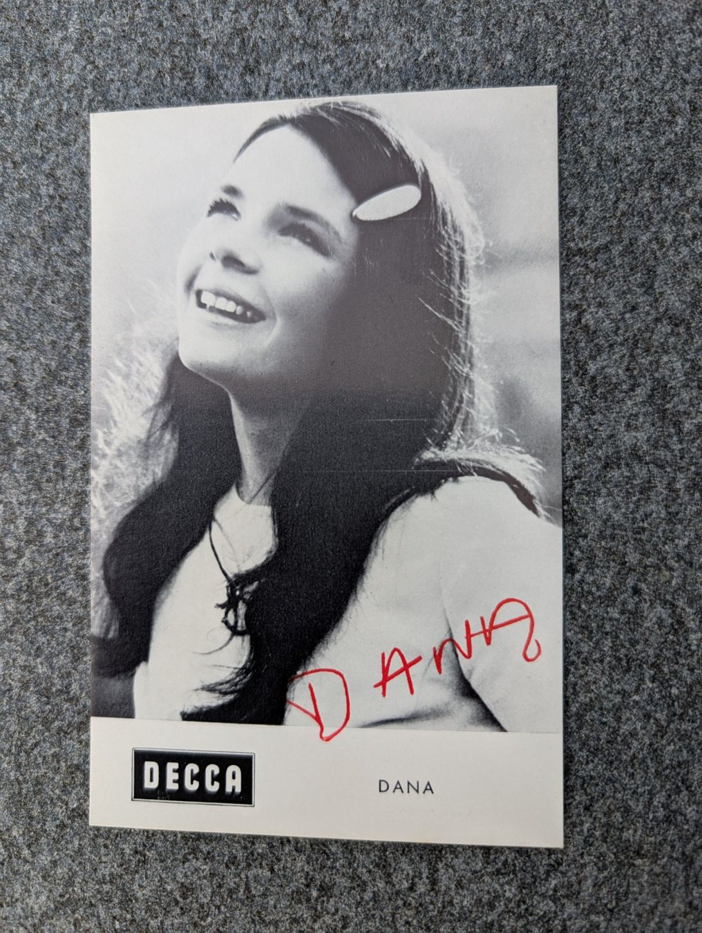Autografi: Dana, handsigniert – Usato da Buchs ZH venduto da Fussballfredi