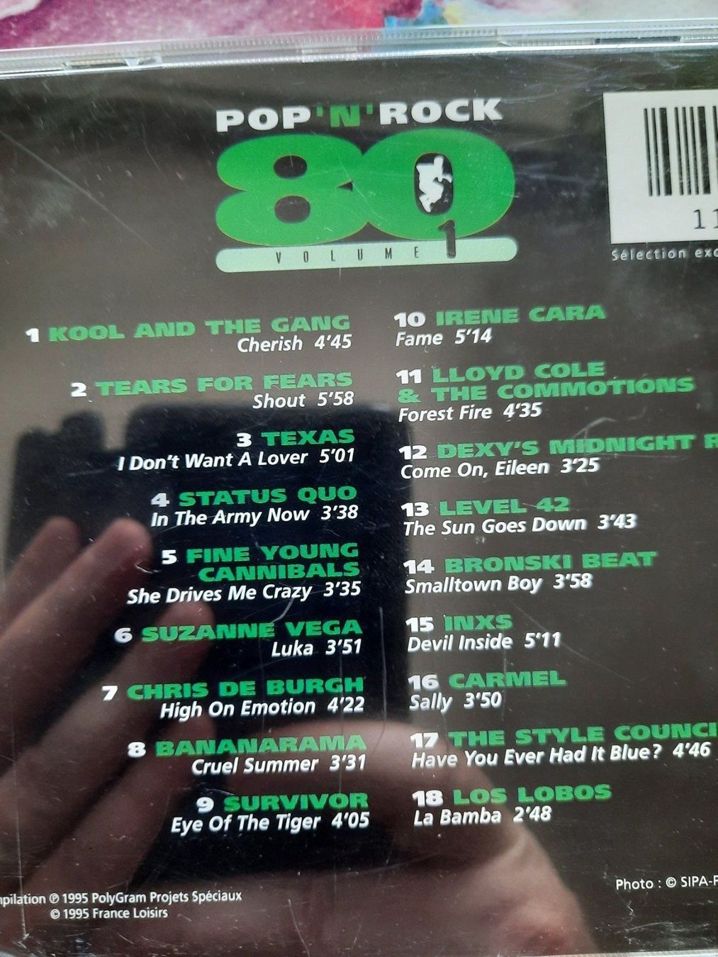 CD: CD Pop & Rock 80 volume 1 dès 1.- – Usato da Pully venduto da bro_n52j 2