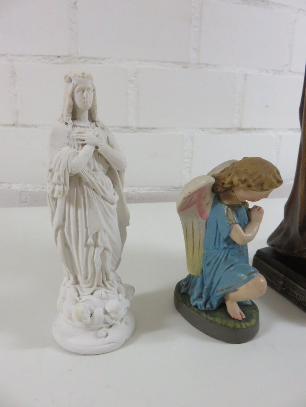 Statuette: 4 Heiligenfiguren antik – Usato da Ufhusen venduto da Antikfachmann 3