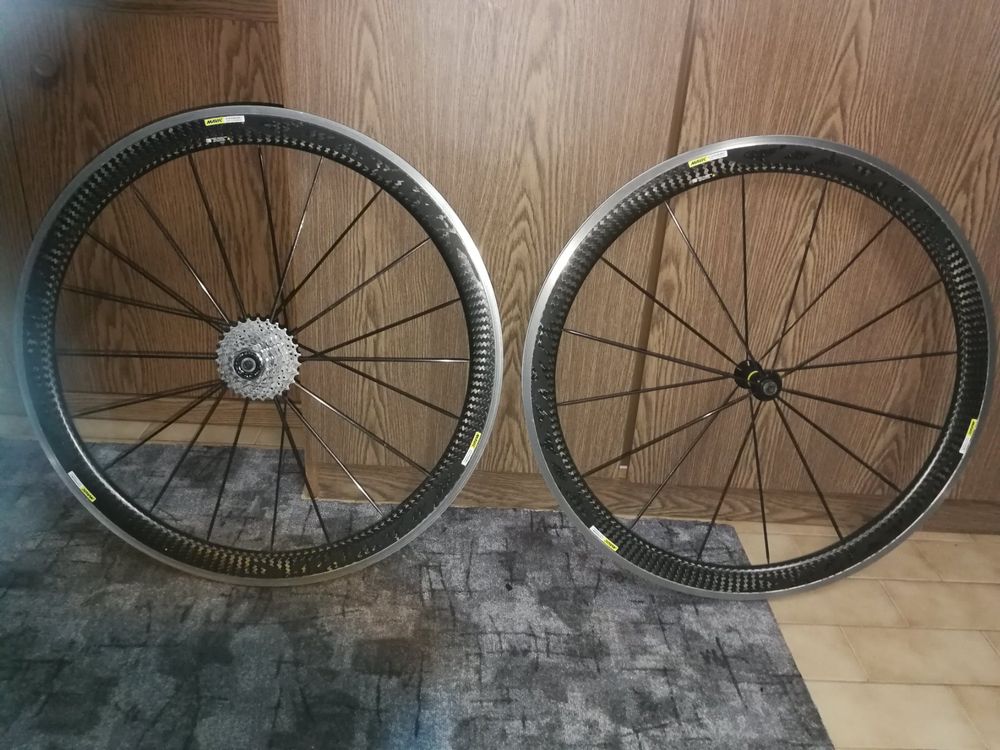 Rayons Mavic Cosmic Carbon Pro #32390001 - Ultra Lames à Traction Droite 271 Mm (Neuf, Boîte Ouverte)