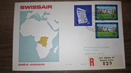 Swissair Geneve - Kinshasa 31.03.1970