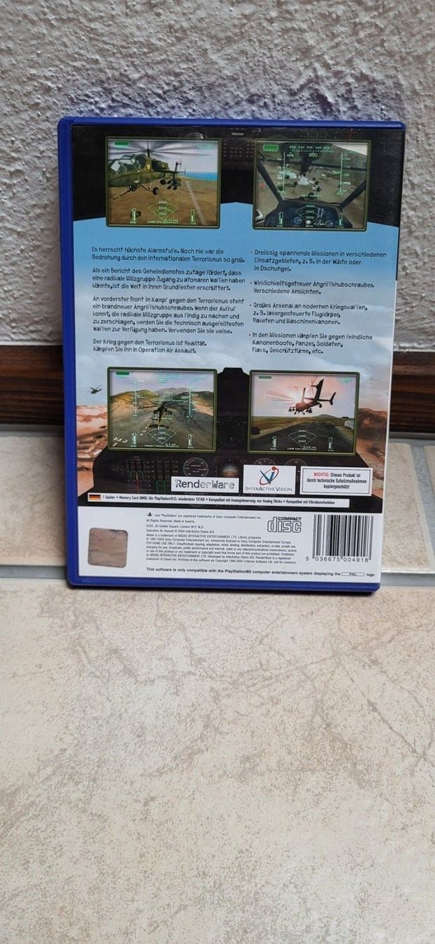 Sony Spiele: PS2 - Operation Air Assault – Gebraucht aus Münsingen von Heroism2010 1