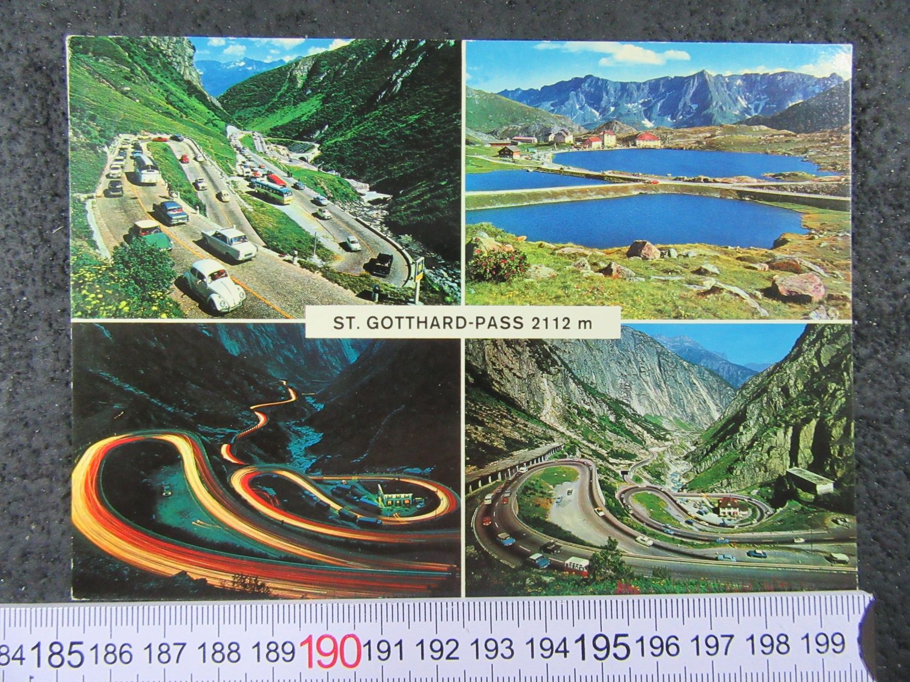 Cartes postales: GOTTHARDSTRASSE OLDTIMER AUTOS URI AK 1975 – D'occasion à Ettingen par Hausi4711