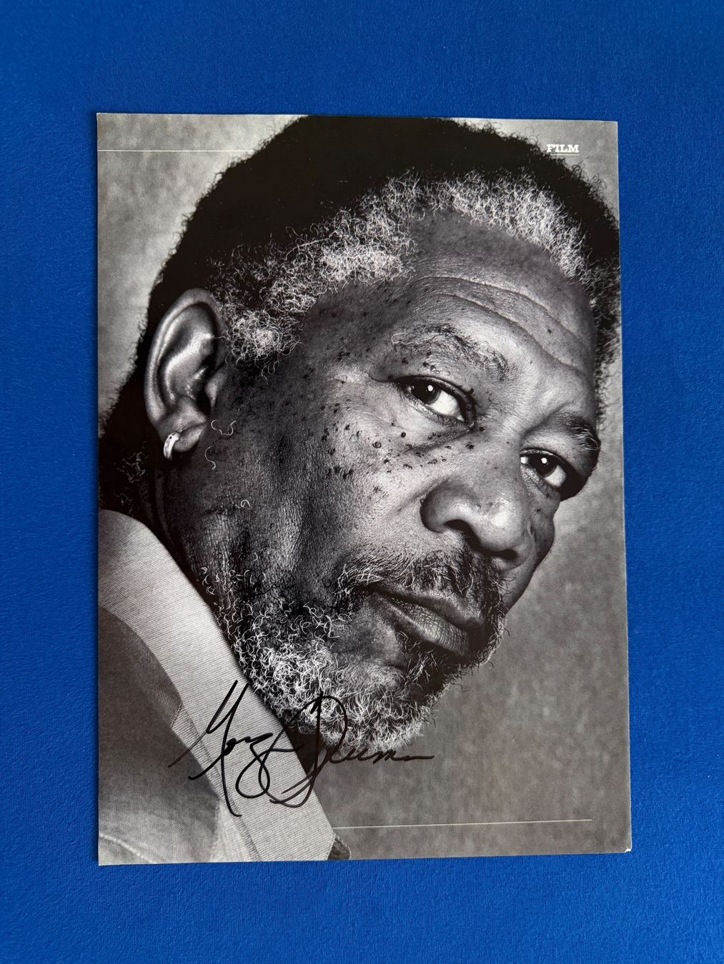 Autographes: MORGAN FREEMAN Original Autogramm ca. 30 x 21 cm +COA!! – Neuf (Voir description) à Solothurn par StarsInYourHome