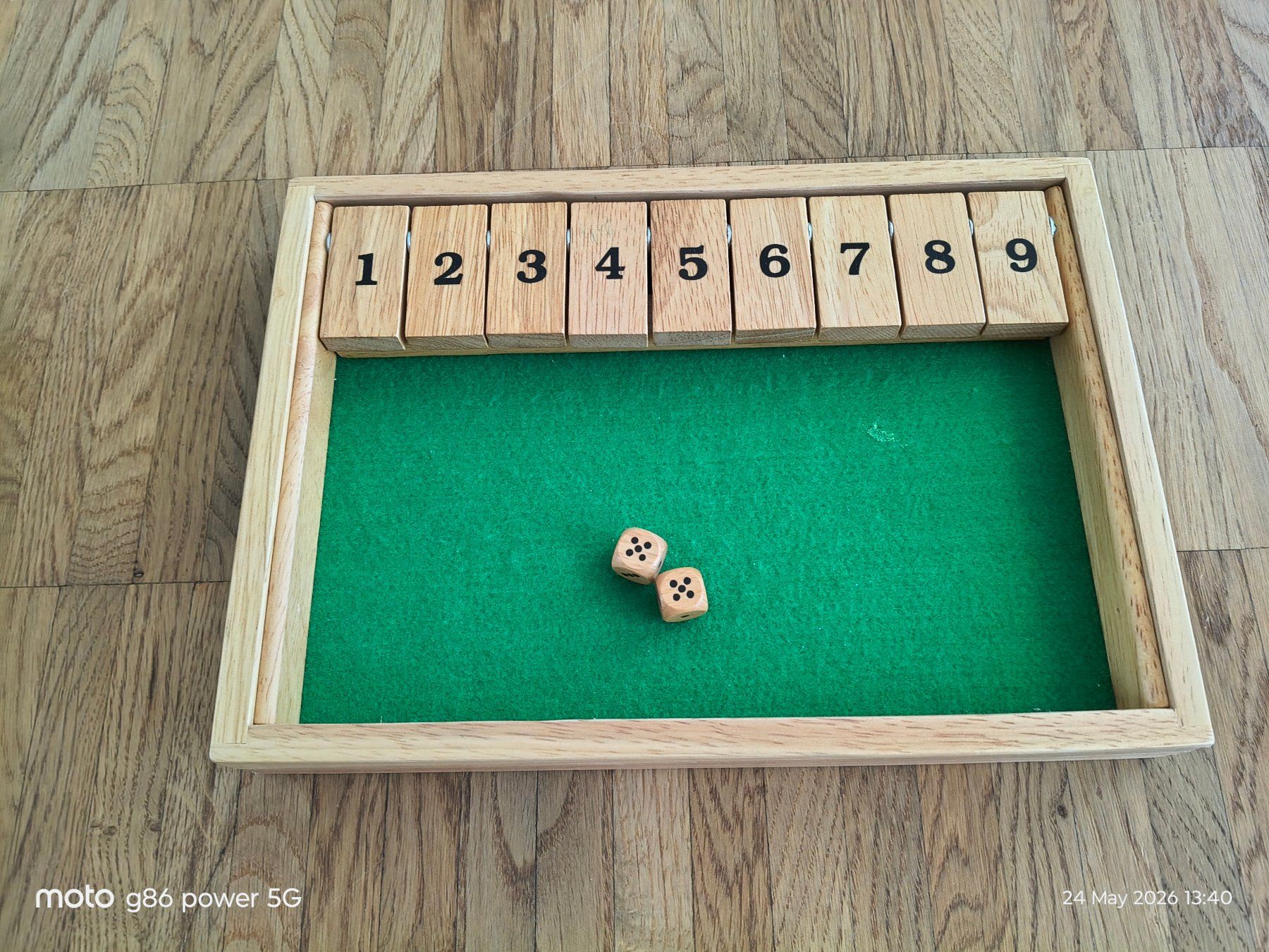 Giochi: Shut the Box - Aus Holz – Usato da Bülach venduto da Bigjohn 1