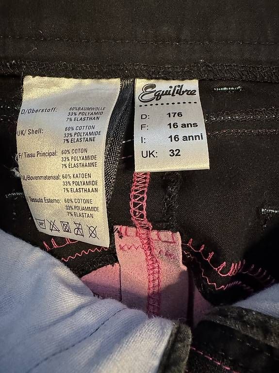 Felix Bühler Collants & Leggings: Reithose Equilibre Mädchen Grösse 176 – D'occasion à Mümliswil par Alfaromeo156 2
