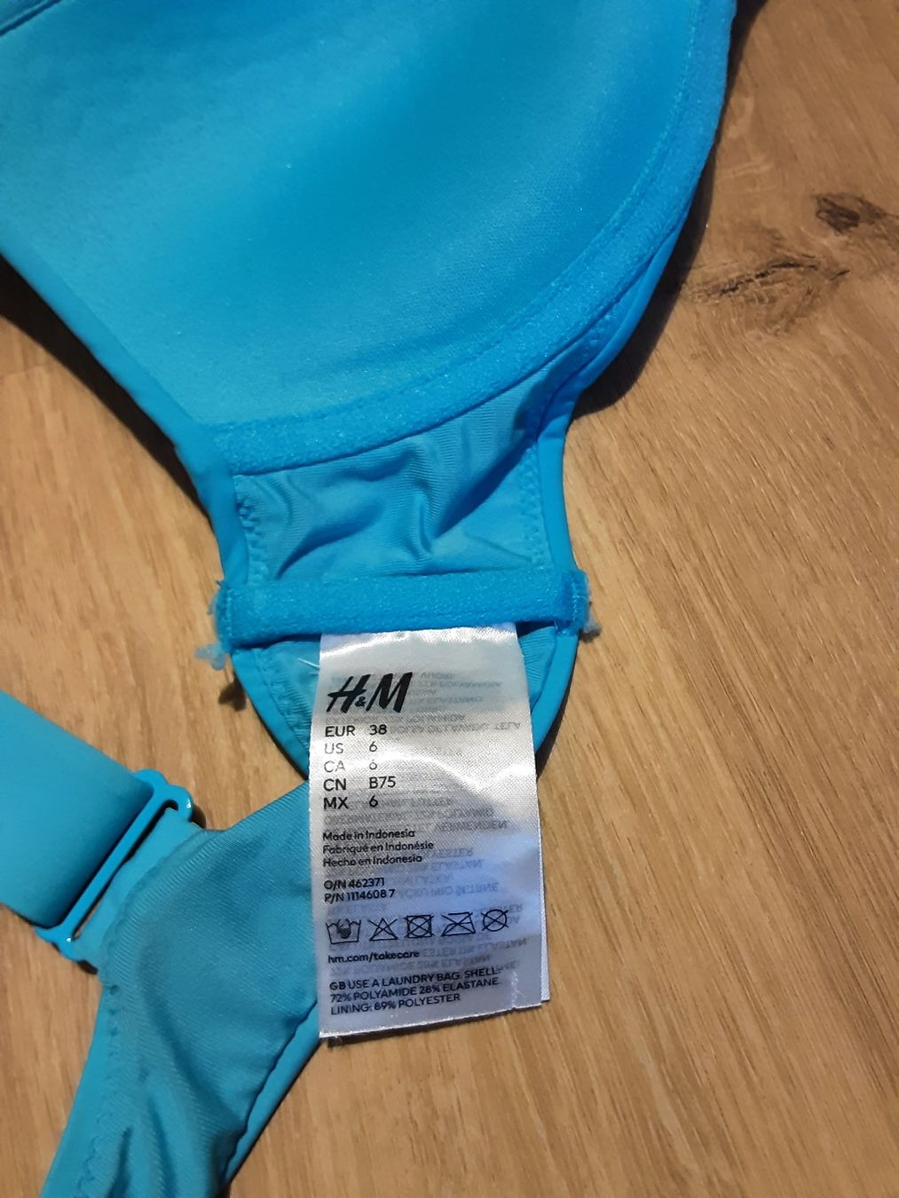 H&M Costumi da bagno & Bikini: H&M Bikini-Top, Türkis, Grösse 38 – Usato da Altdorf UR venduto da Brandli 3