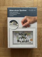 Bilderrahmen Spardose 13x18 cm – neu in OVP