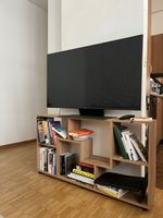 Fernsehregal / kommode Holz hell