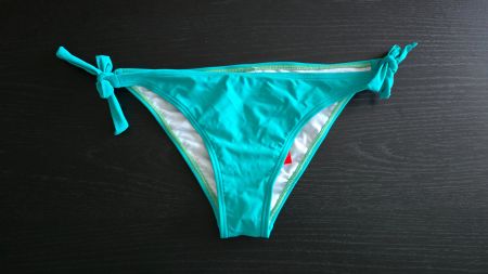 Ktec Bikinihose - XL - Türkis mit seitlichen Schleifen